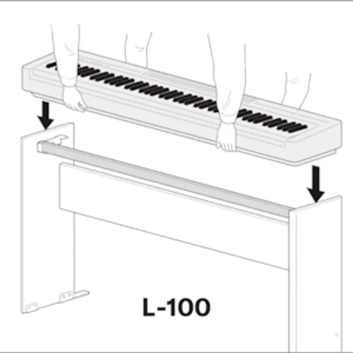 Soporte para Pianos Yamaha L-100B 4