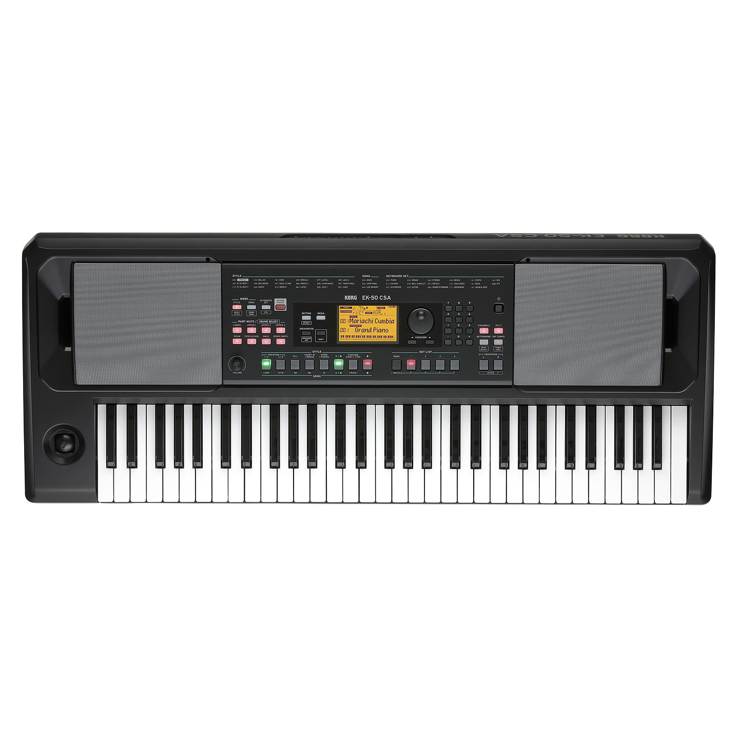 Teclado arreglador Korg EK-50 61 teclas 1