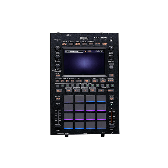 Sampler Korg Kaoss Replay con efectos dinámicos 1