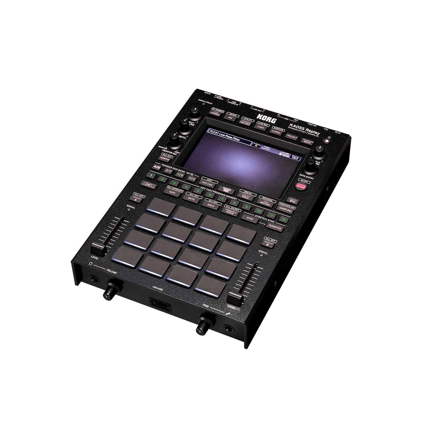 Sampler Korg Kaoss Replay con efectos dinámicos 2