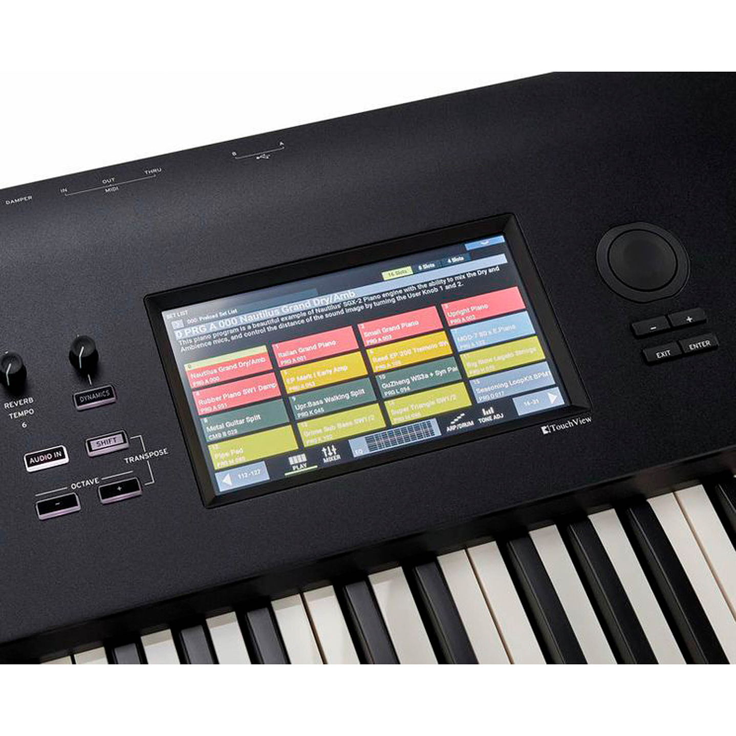 Sintetizador Workstation Korg Nautilus AT 61 4