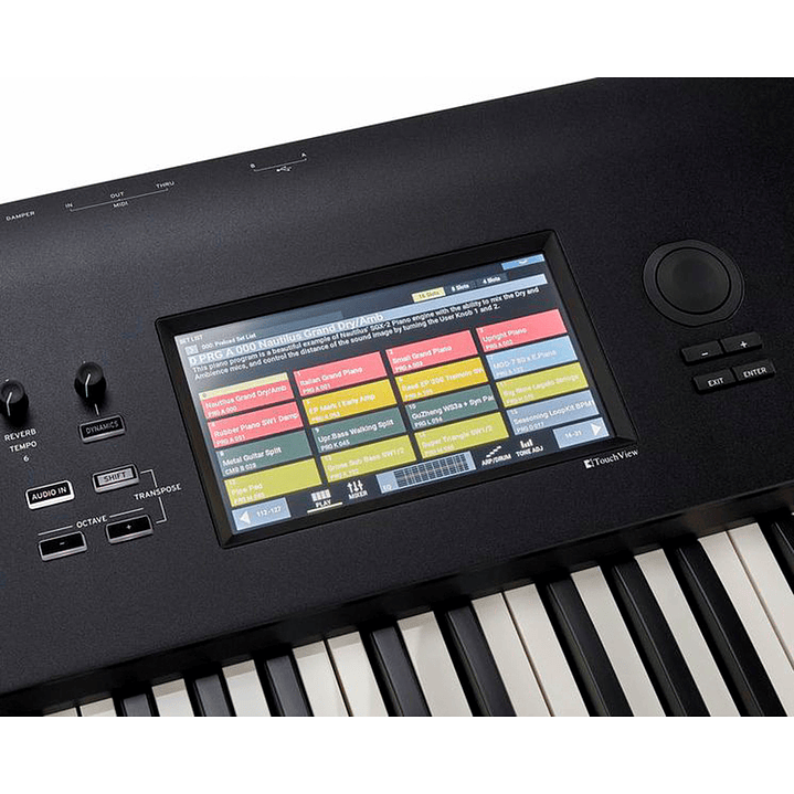 Sintetizador Workstation Korg Nautilus AT 61 4