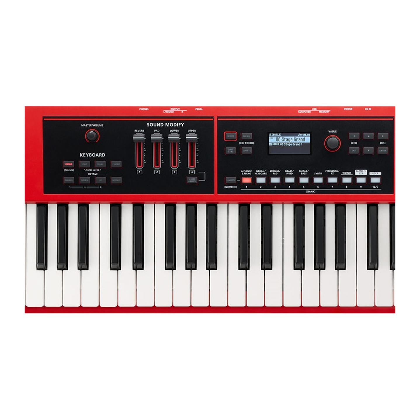 Sintetizador Digital Roland XPS-10X - Rojo 5