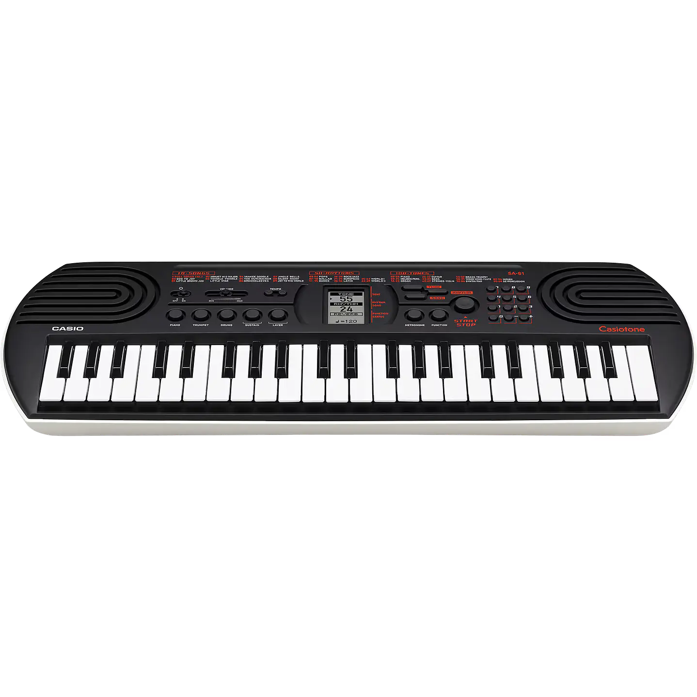 Mini Teclado Digital de 44 Teclas Casio SA-81