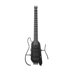 Pack Guitarra Eléctrica Donner Hush x Pro Metallic Black EC7030
