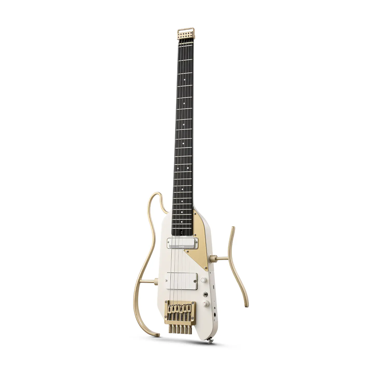 Pack Guitarra Eléctrica Donner Hush x Pro White-Luxe EC7450 2