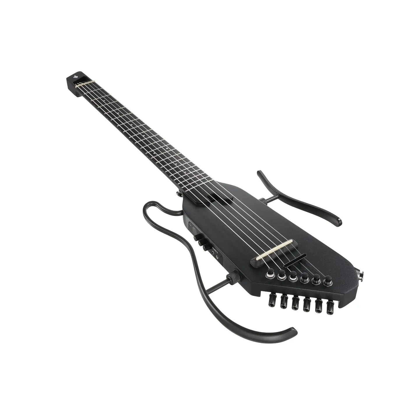 Pack Guitarra Electroacústica Donner Hush-C Black EC7252 3
