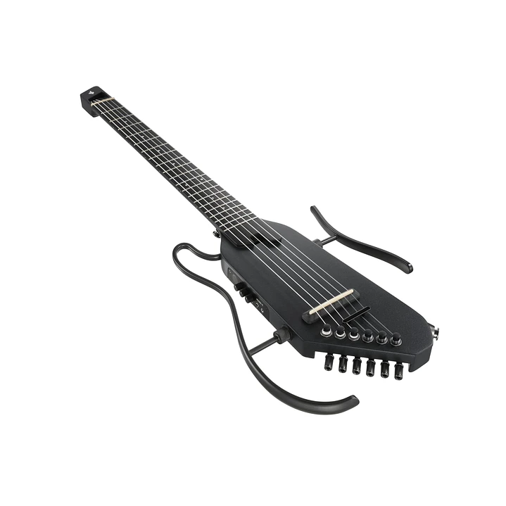 Pack Guitarra Electroacústica Donner Hush-C Black EC7252 3