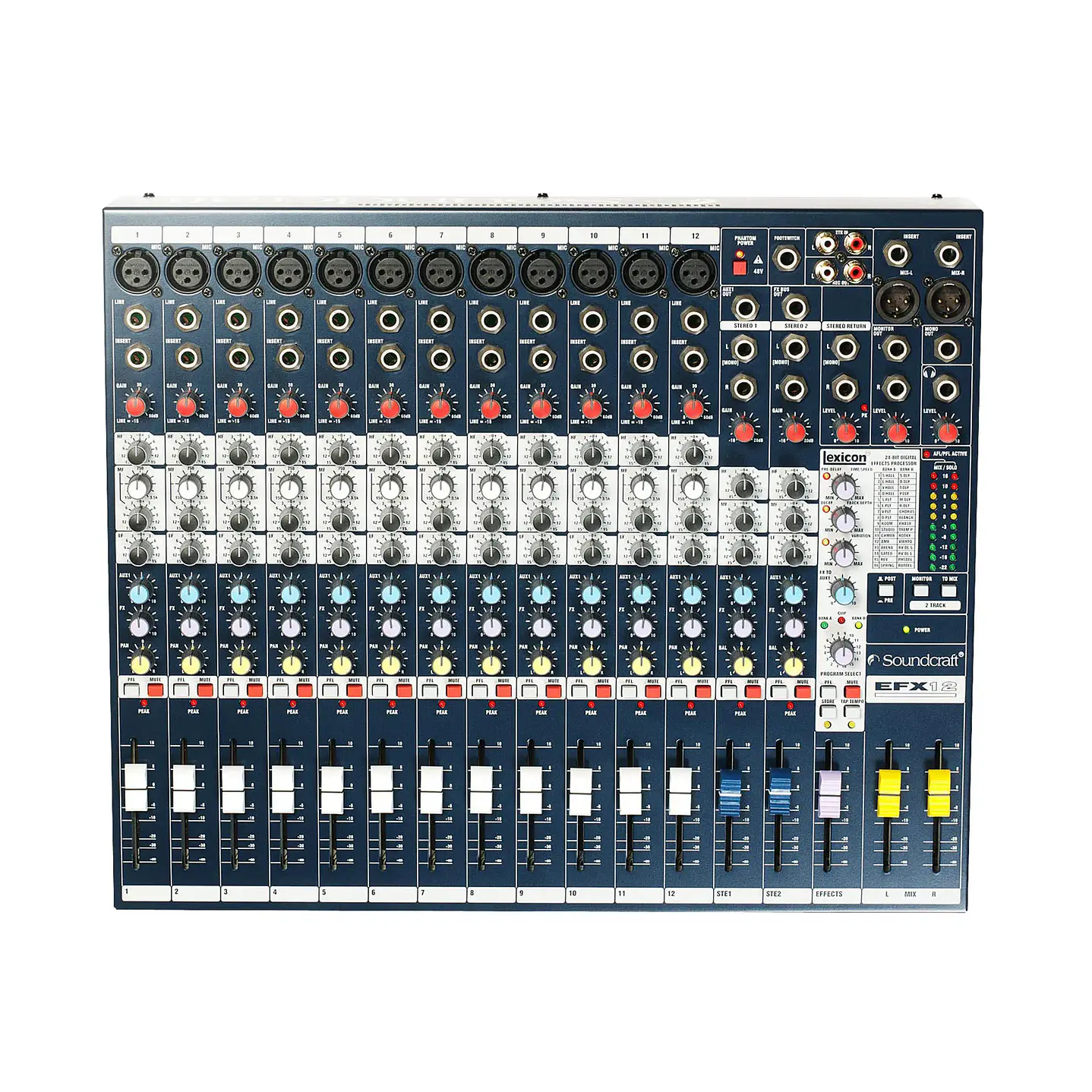 Mixer con efectos Soundcraft EFX 12 1
