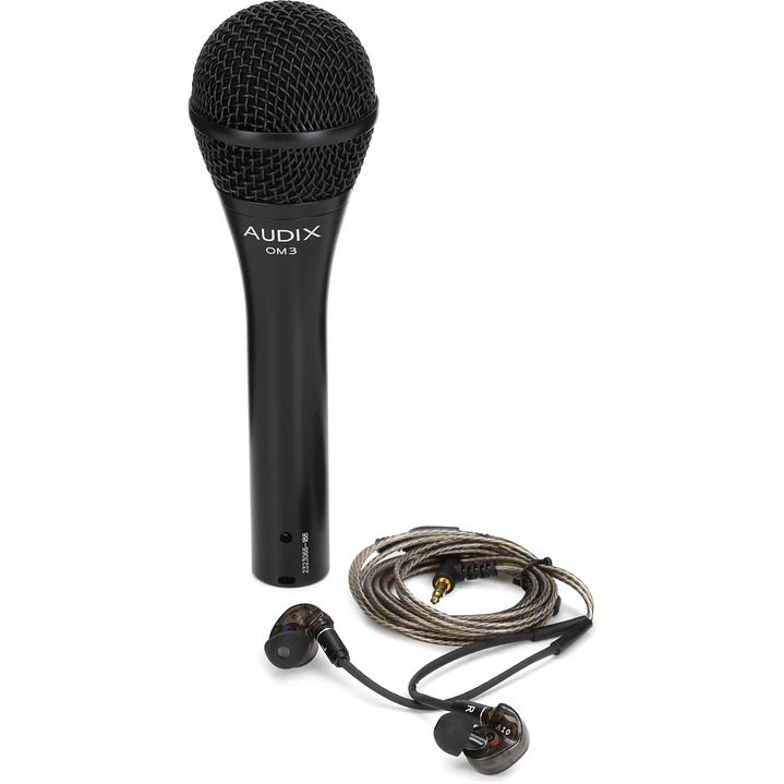 Kit Micrófono y Audífonos Audix OM3-A10COMBO