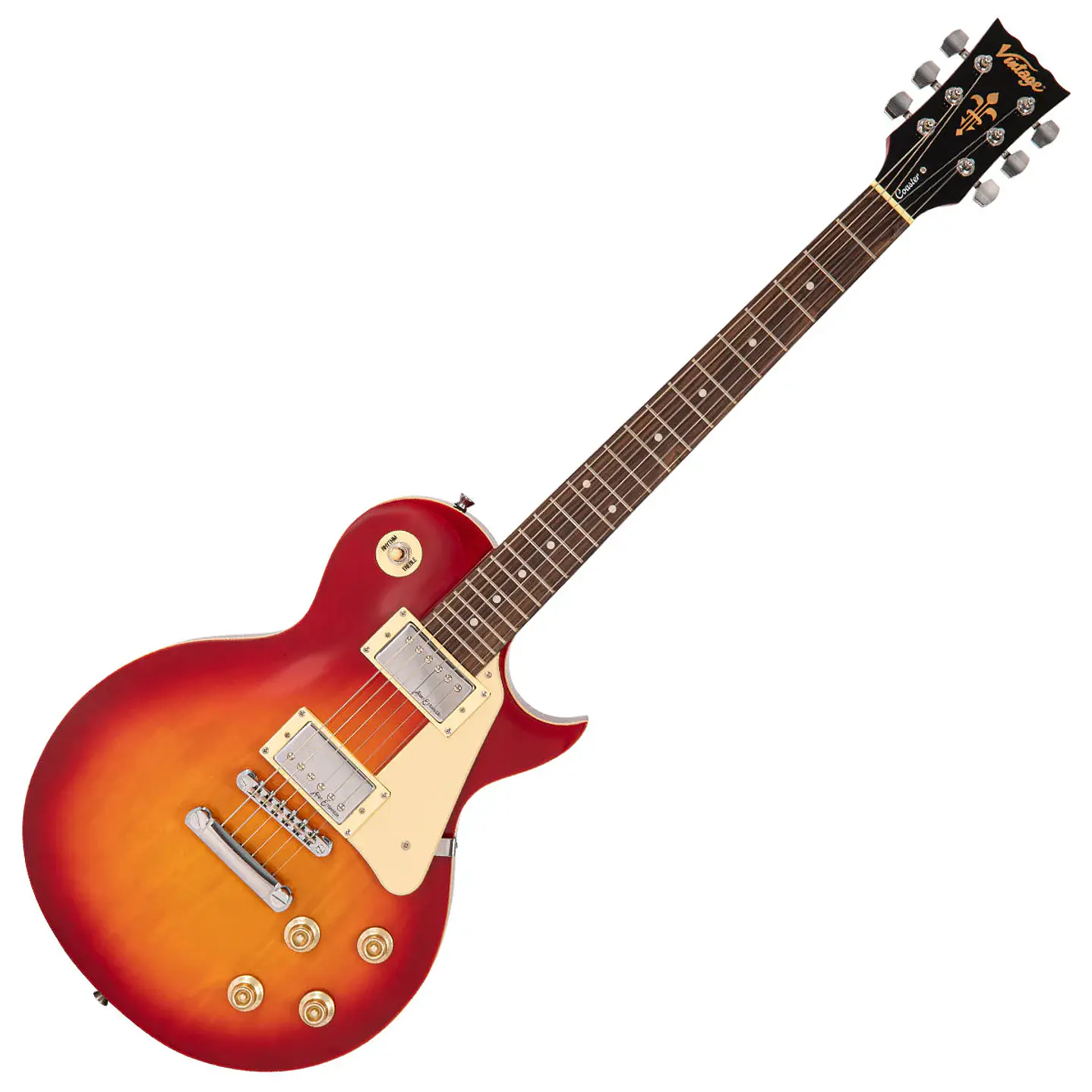  Guitara Eléctrica V10 Coaster Cherry Sunburst Vintage V10CSB 3