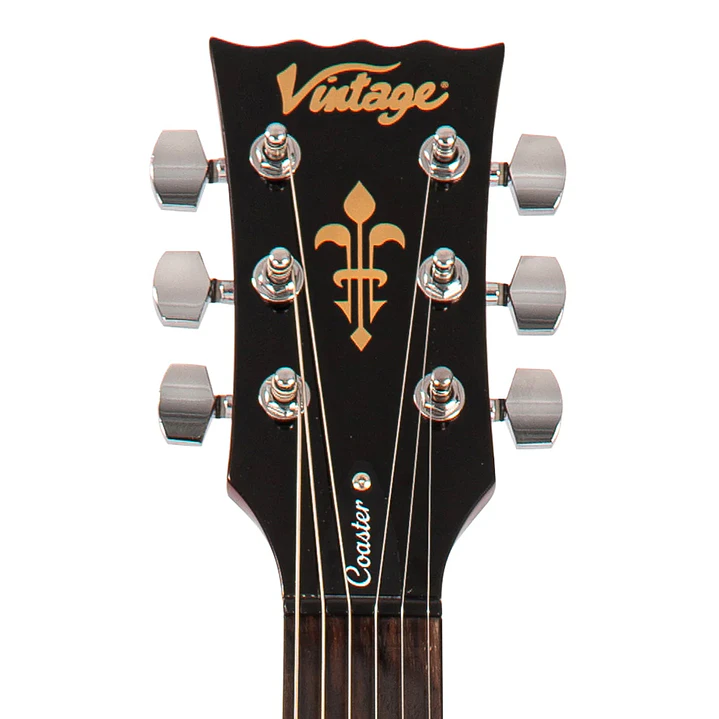 Guitarra Electrica SG Vintage V69 Coaster Cherry Red V69CR 6