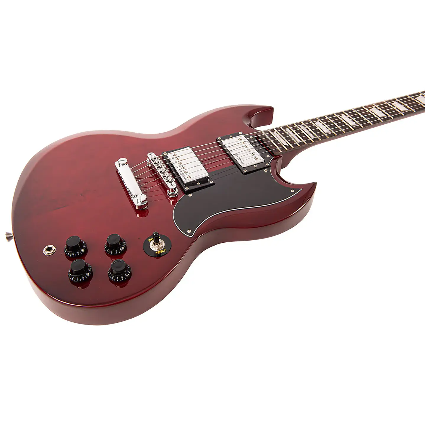 Guitarra Electrica SG Vintage V69 Coaster Cherry Red V69CR 8
