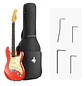 Guitarra Eléctrica Donner DST-600 Red EC6800 - Miniatura 1