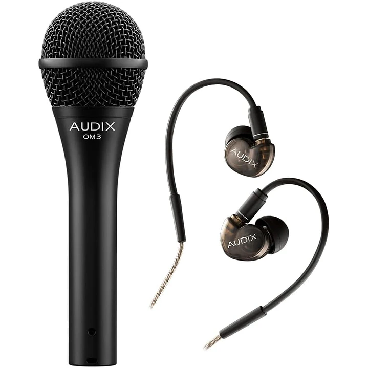 Kit Micrófono y Audífonos Audix OM3-A10COMBO 6