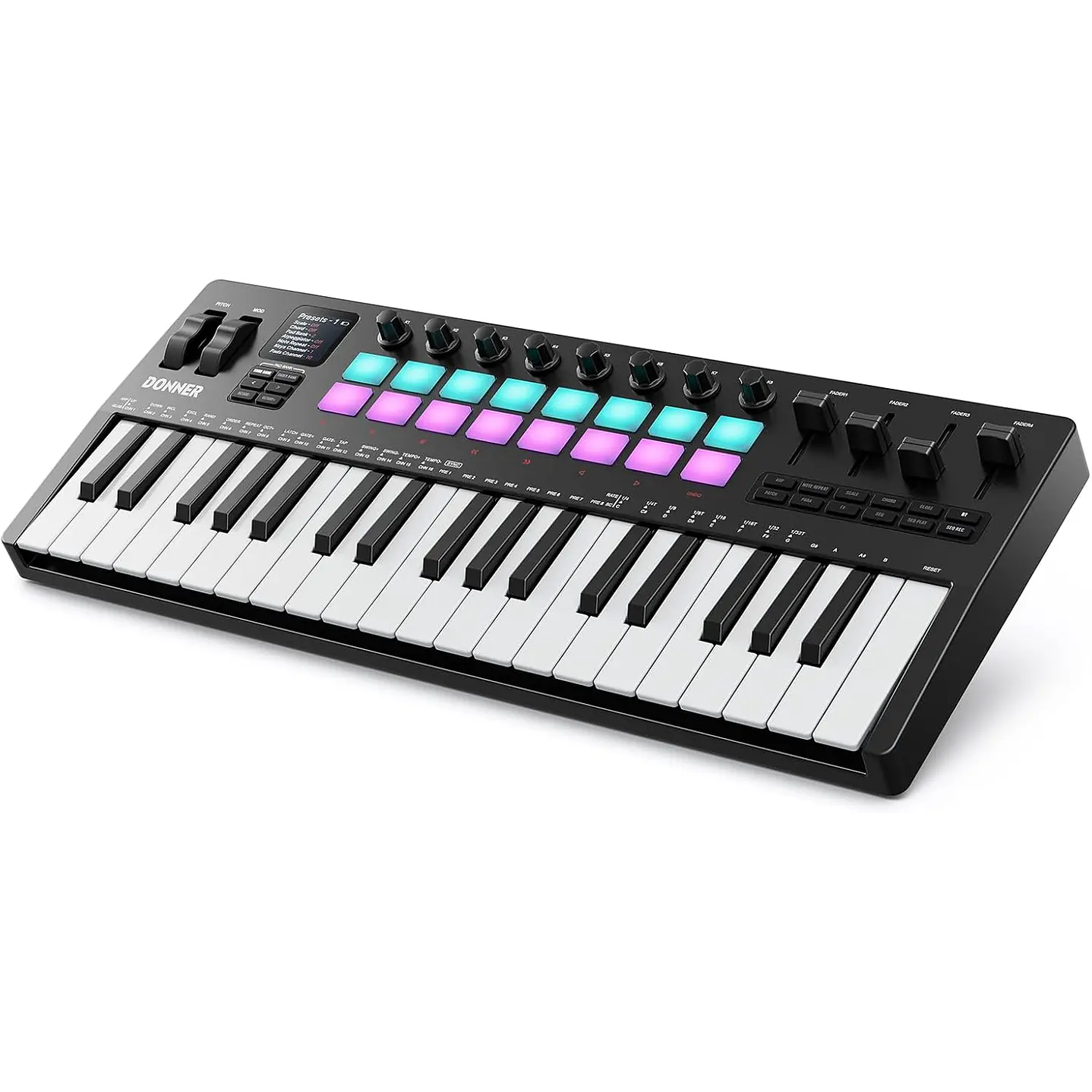 Controlador Midi Donner Starrykey-37 Play EC7177 3