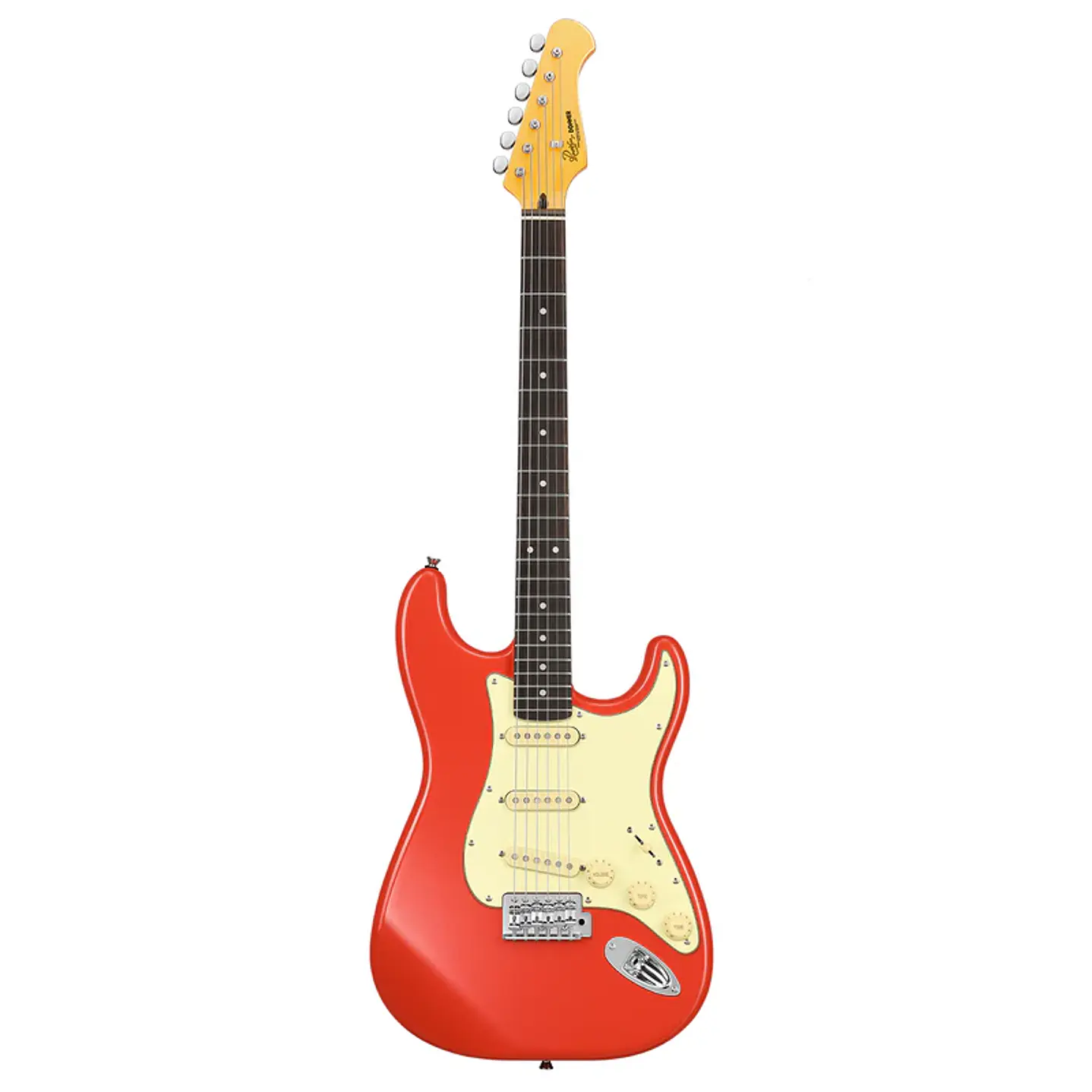 Guitarra Eléctrica Donner DST-600 Red EC6800 2