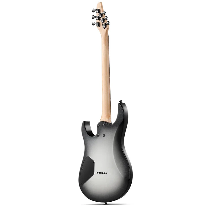 Guitarra Eléctrica Donner DMT-100 Silver Burst EC6737 3
