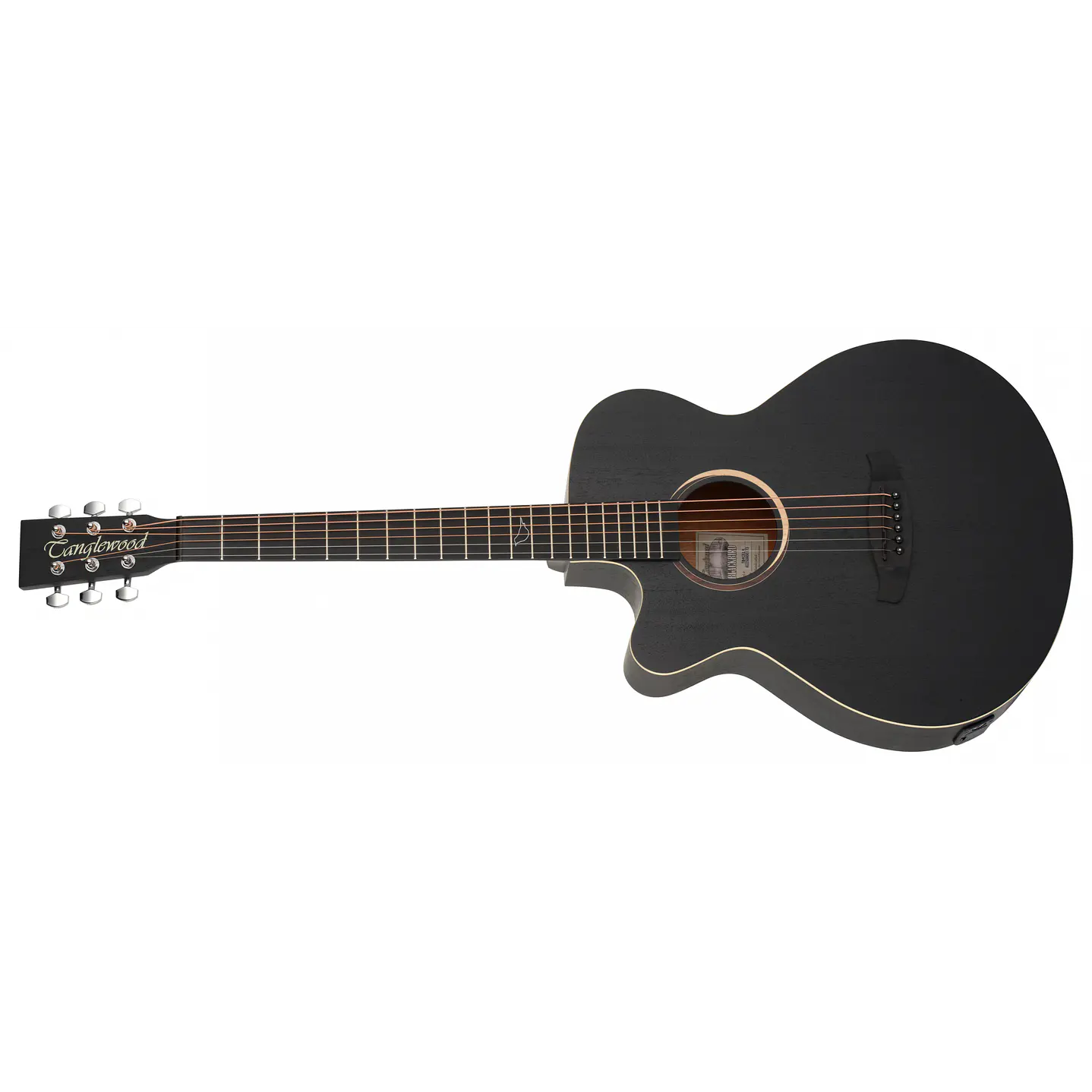Guitarra Electroacústica para Zurdo Tanglewood TB4CELH con Funda 1
