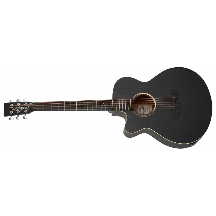 Guitarra Electroacústica para Zurdo Tanglewood TB4CELH con Funda 1
