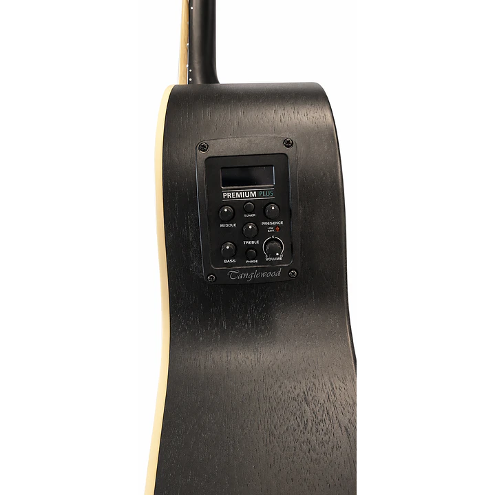 Guitarra Electroacústica para Zurdo Tanglewood TB4CELH con Funda 3