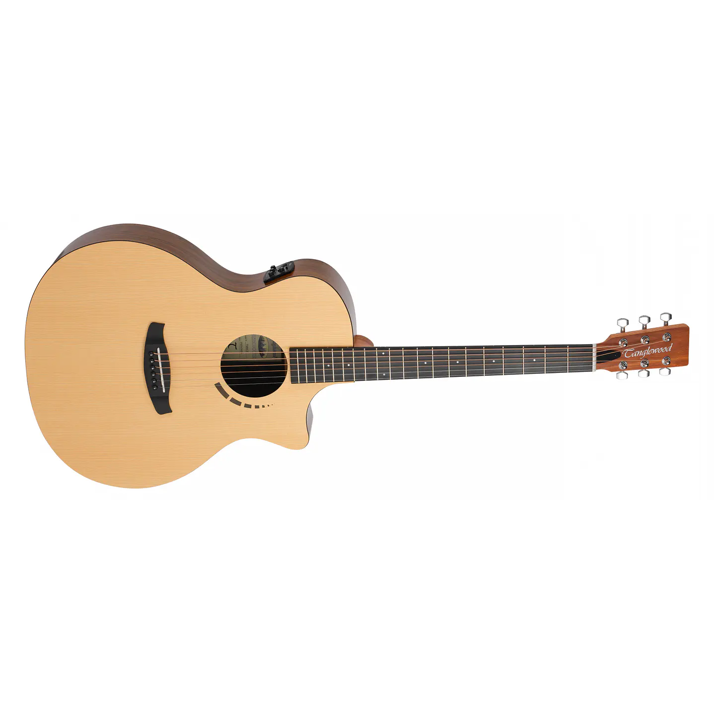 Guitarra Electroacústica con Funda Tanglewood TM6CE 1