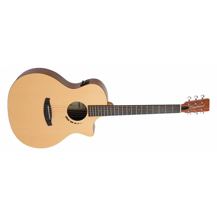 Guitarra Electroacústica con Funda Tanglewood TM6CE 1
