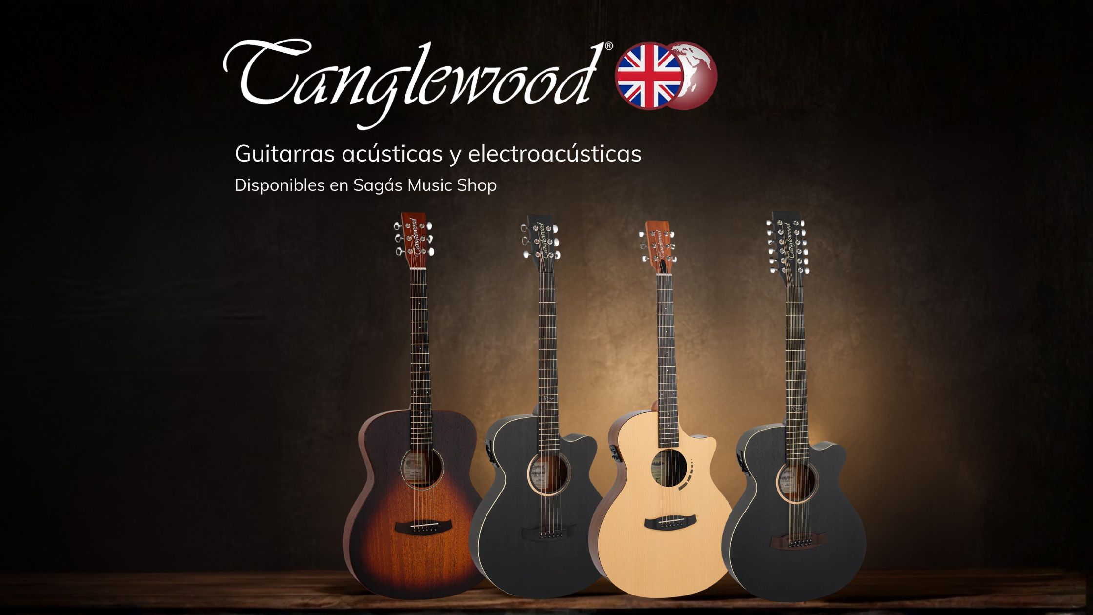 Tanglewood: diseño británico y guitarras para cada forma de tocar