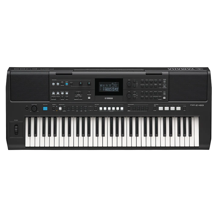 Teclado Portátil Yamaha PSR-E483 con Transformador 1