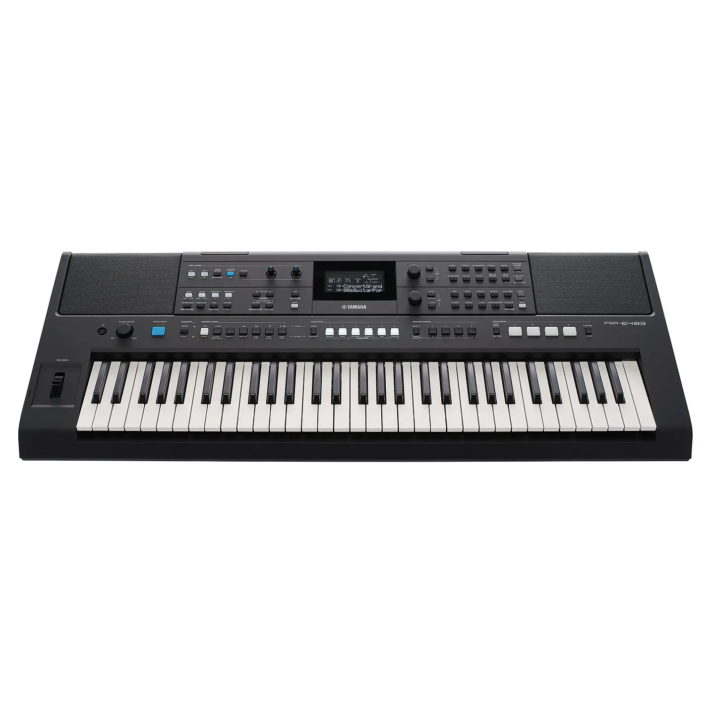 Teclado Portátil Yamaha PSR-E483 con Transformador 2