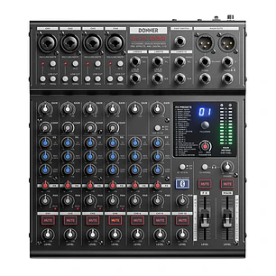 Mixer de Audio Donner DAM-1000 de 10 Canales EC7680