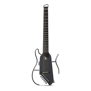 Guitarra Electroacústica de Viaje Donner HUSH-I EVO2 Black EC7489
