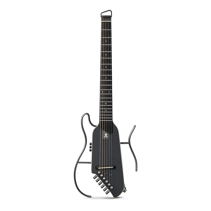 Guitarra Electroacústica de Viaje Donner HUSH-I EVO2 Black EC7489 1