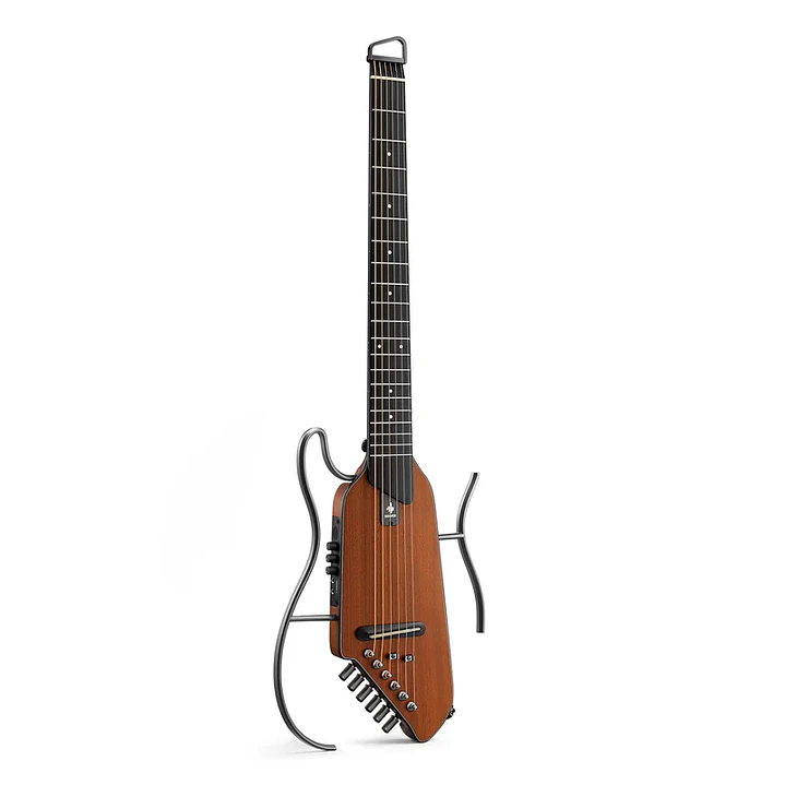 Guitarra Electroacústica de Viaje Donner HUSH-I EVO2 Natural EC7488 1