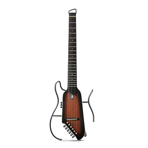Guitarra Electroacústica de Viaje Donner HUSH-I EVO2 Sunburst EC7487