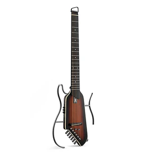 Guitarra Electroacústica de Viaje Donner HUSH-I EVO2 Sunburst EC7487