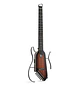 Guitarra Electroacústica de Viaje Donner HUSH-I EVO2 Sunburst EC7487 - Miniatura 2