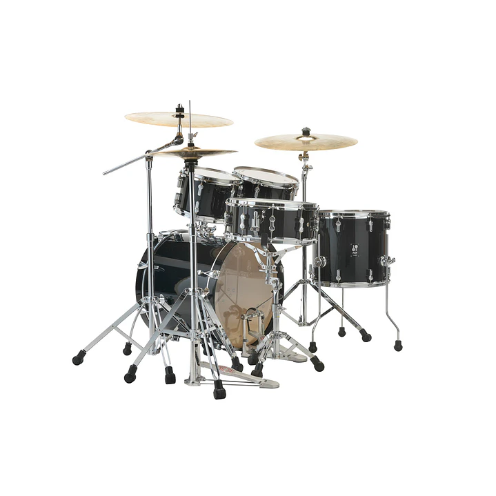 Batería Sonor AQ1 Studio Set Piano Black con Hardware 4
