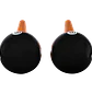 Par de Maracas de Estudio Meinl PM1BK Negras - Miniatura 3