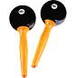 Par de Maracas de Estudio Meinl PM1BK Negras - Miniatura 1