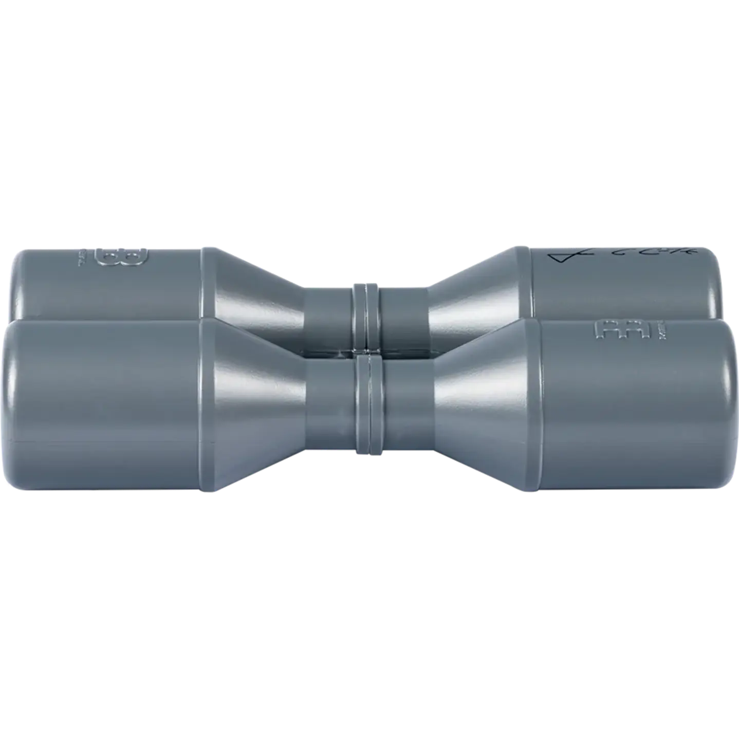 Shaker Doble Meinl Luis Conte Stadium SH45GR Gris 3