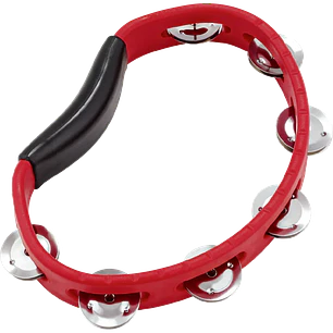 Pandero Medialuna Meinl Headliner HTR Rojo 1 Hilera