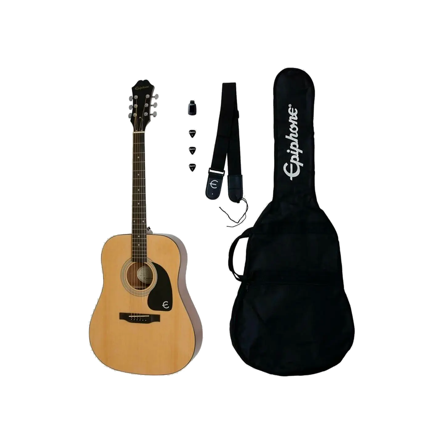 Pack Guitarra Acústica Epiphone Songmaker DR-100 Natural 2