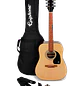 Pack Guitarra Acústica Epiphone Songmaker DR-100 Natural - Miniatura 1