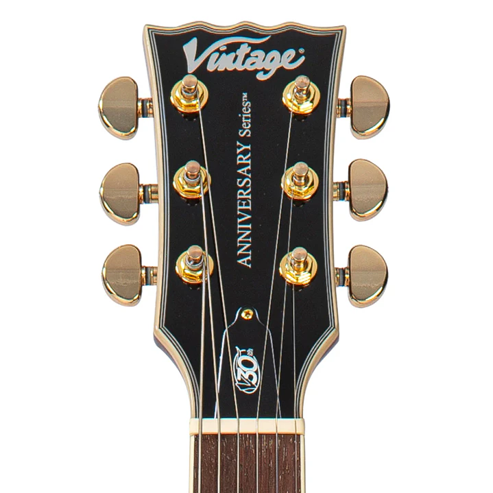 Guitarra Eléctrica Vintage V100-30TH 30th Anniversary Greenburst 5