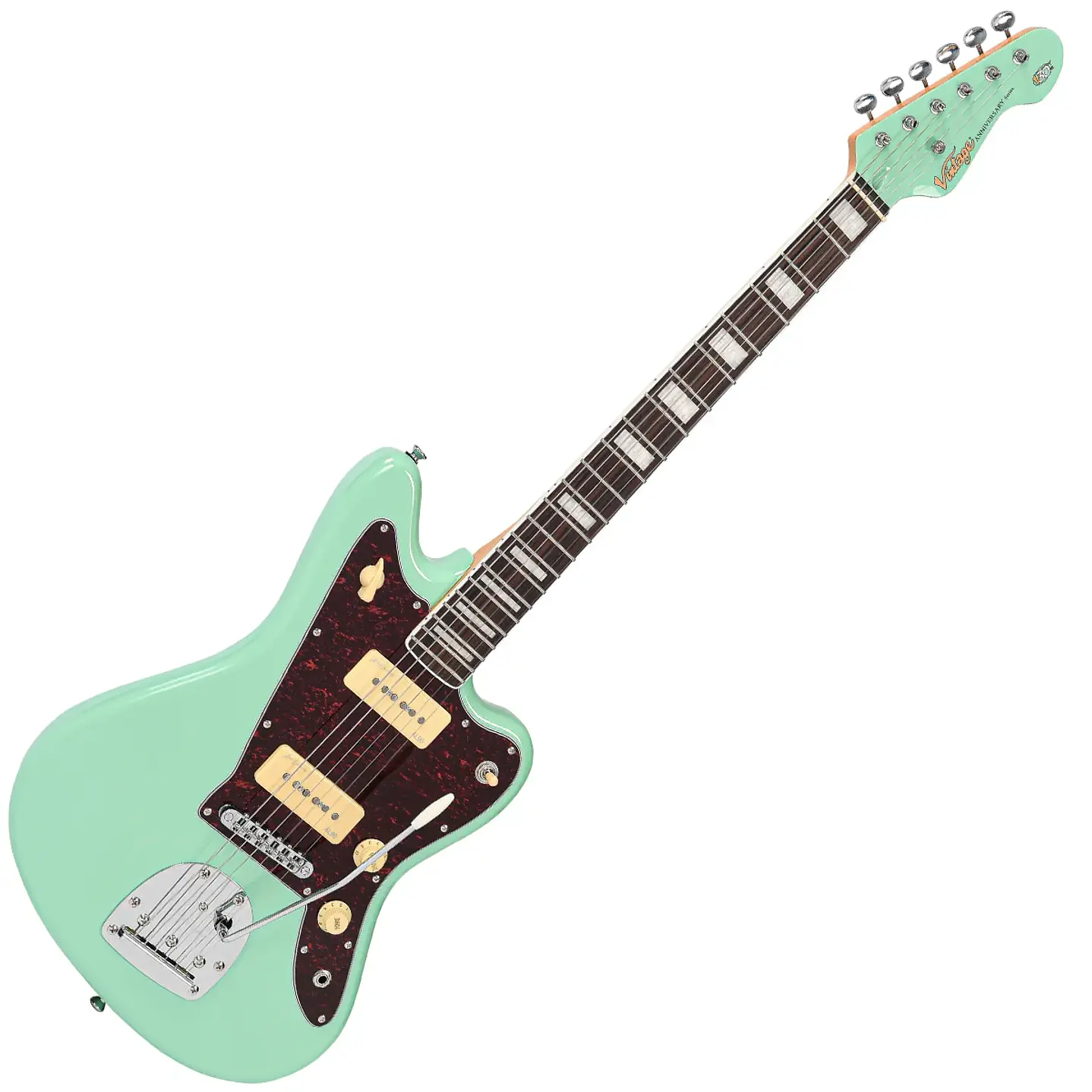 Guitarra Eléctrica Vintage V65-30TH 30th Anniversary Ventura Green 1