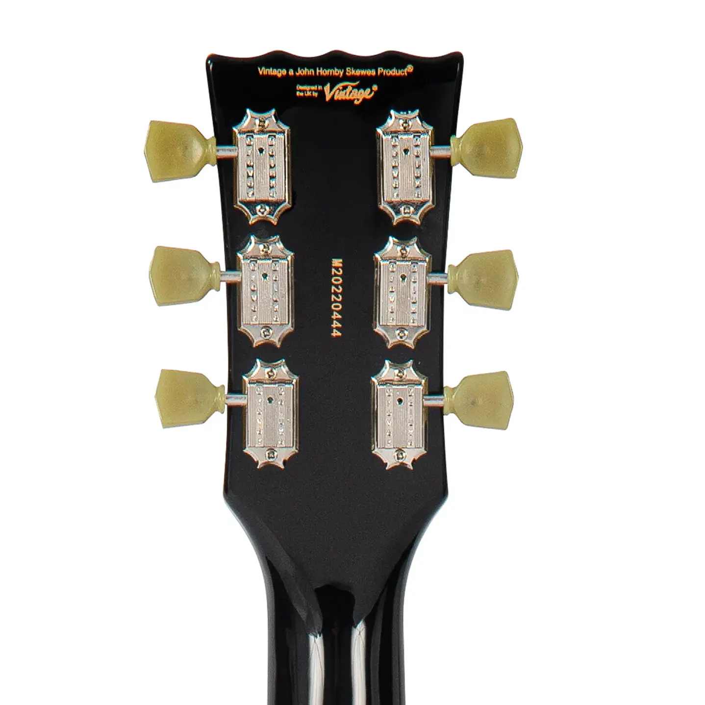 Guitarra Eléctrica Semiacústica Vintage VSA500BBK Boulevard Black 6