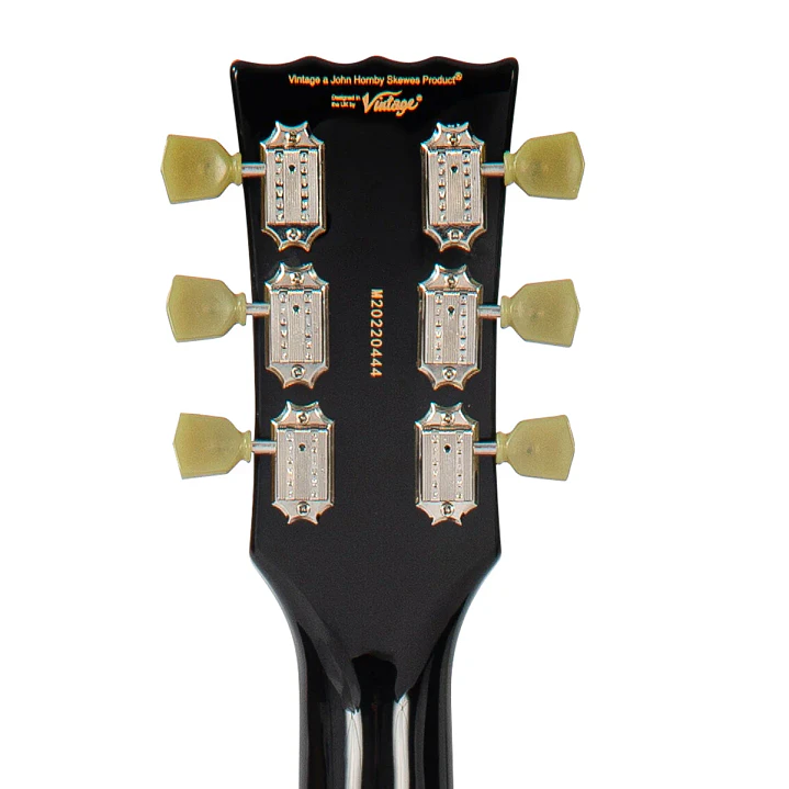 Guitarra Eléctrica Semiacústica Vintage VSA500BBK Boulevard Black 6