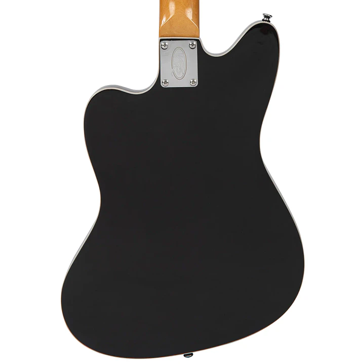 Guitarra Eléctrica Vintage REVO Surfmaster Thinline 12 Cuerdas VRST6512BK 5