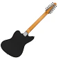 Guitarra Eléctrica Vintage REVO Surfmaster Thinline 12 Cuerdas VRST6512BK - Miniatura 2